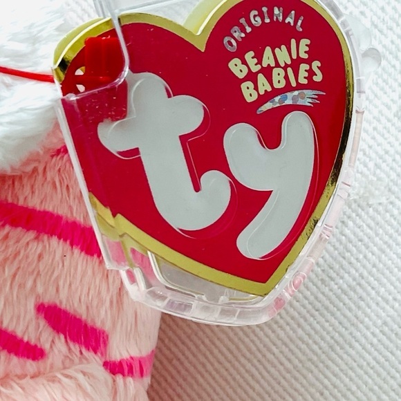 TY Beanie Baby MYSTIQUE The Tiger (Circus Beanie) 5.5" NEW with Mint Tags💖💫 - Picture 7 of 8
